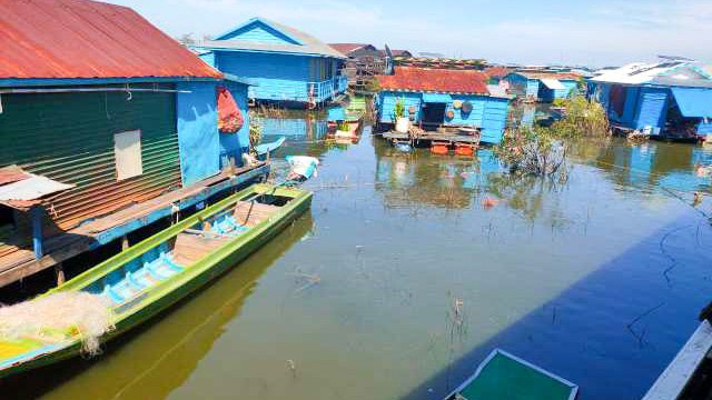 Cosa vedere a Siem Reap e dintorni villaggi galleggianti sul lago Tonlé Sap